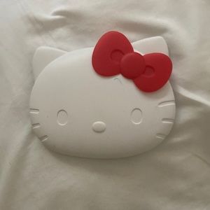 Hello Kitty Mirror. Brand: Impressions, Color: Red and white, Size: No size